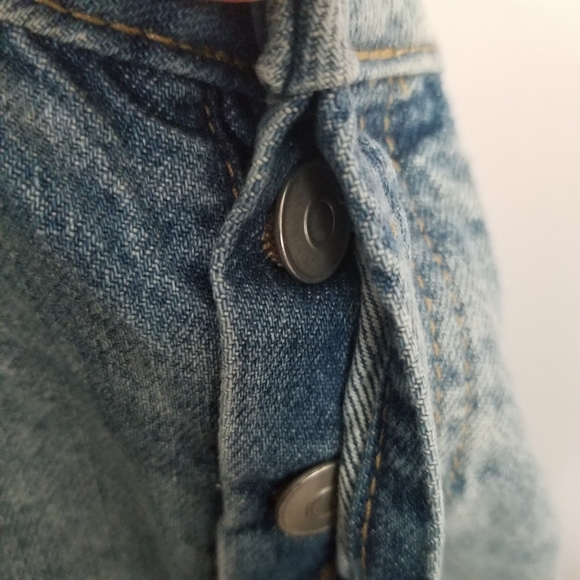 NWT Wild Fable High Rise Straight Distressed Jeans Size 16 - Picture 4 of 10